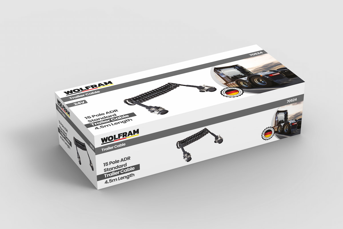 15-pin ADR Standard Truck Semi-Trailer Cable