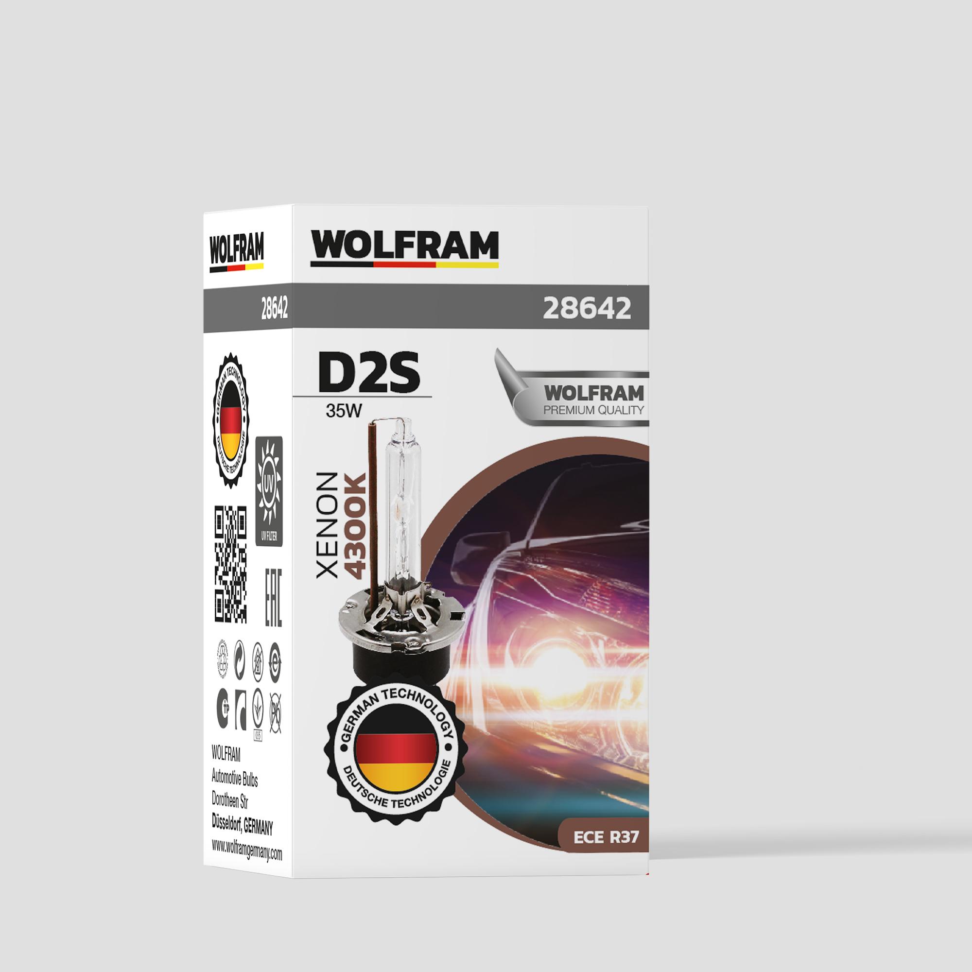 D2S Xenon Bulb Standard Light Ultraviolet 12V 35W