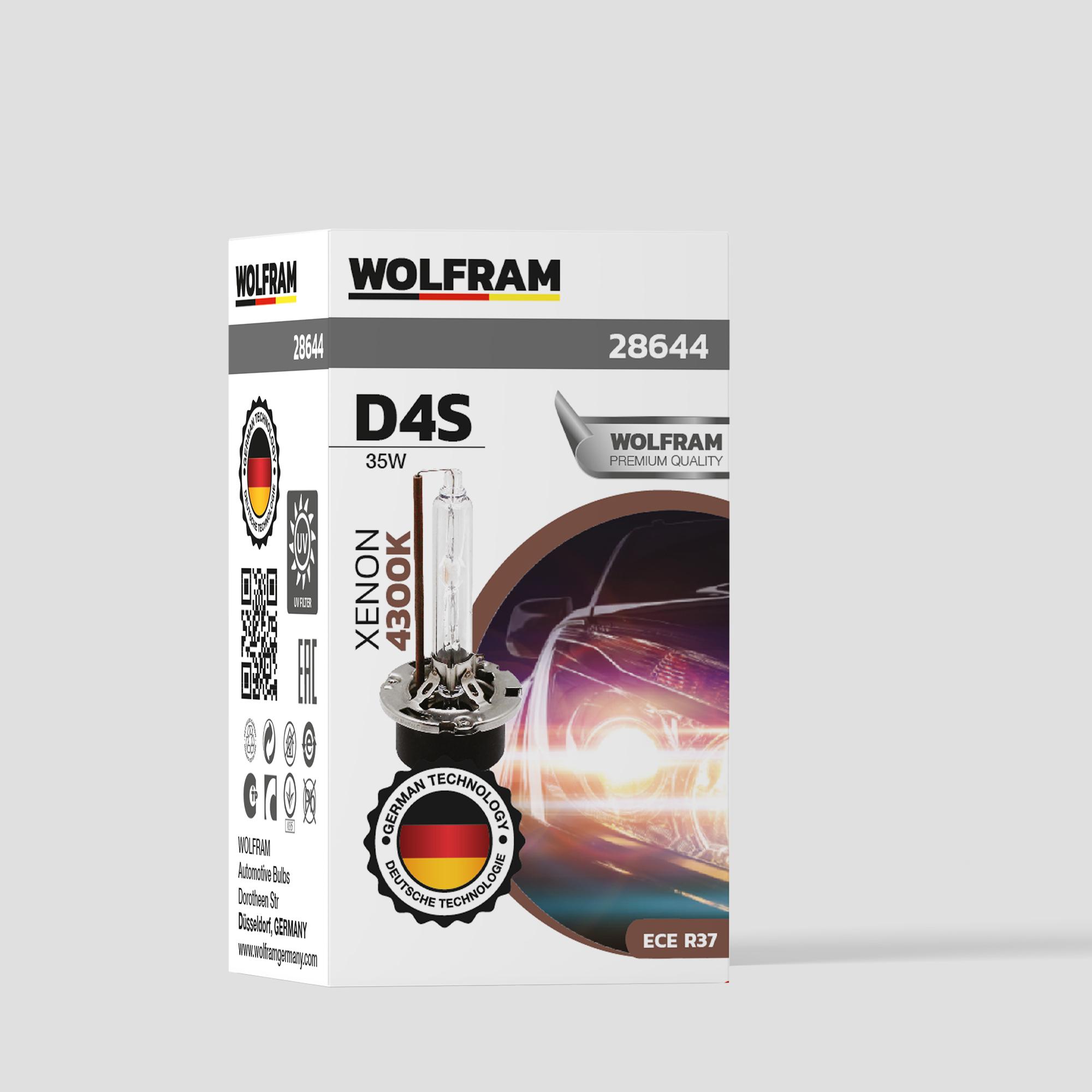 D4S Xenon Bulb Standard Light Ultraviolet 12V 35W