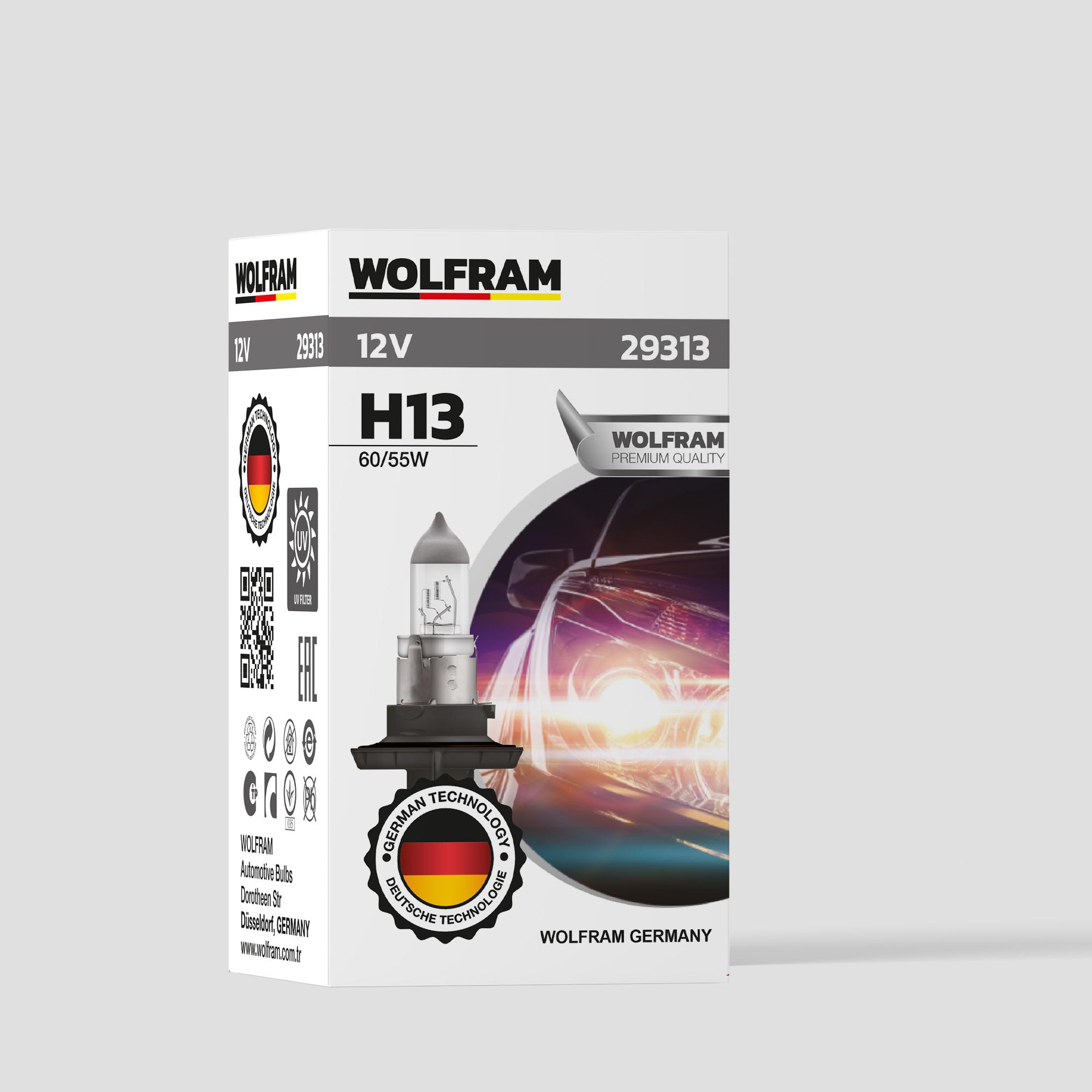 H13 Bulb Standard Light 12V 60/55W