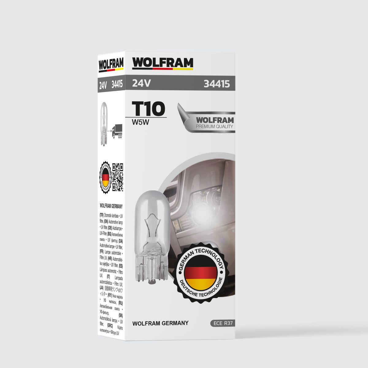 T10 Bulb T10 Medium Base 24V 5W