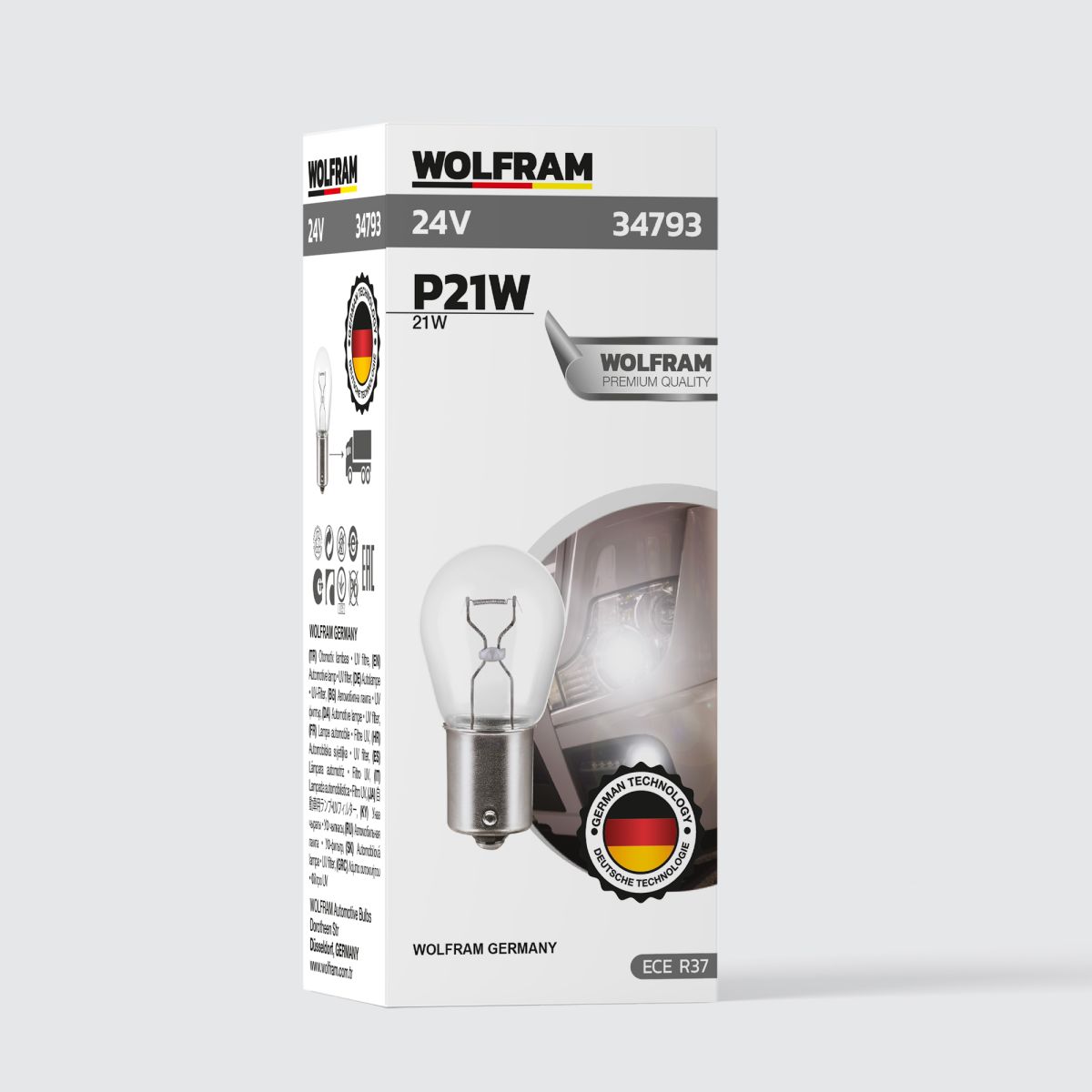 P21W Bulb 93 24V 21W