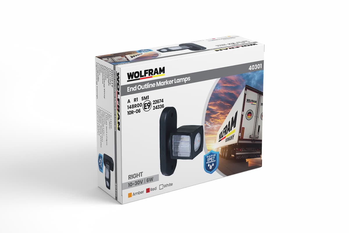 Trailer Horn Light Short Pattern Right E Certified