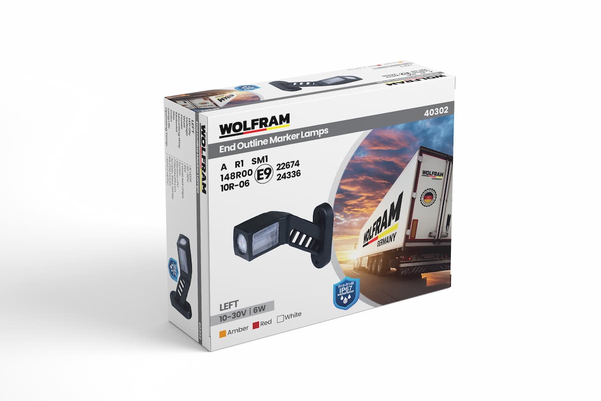 Trailer Horn Light Medium Pattern Left E Certified